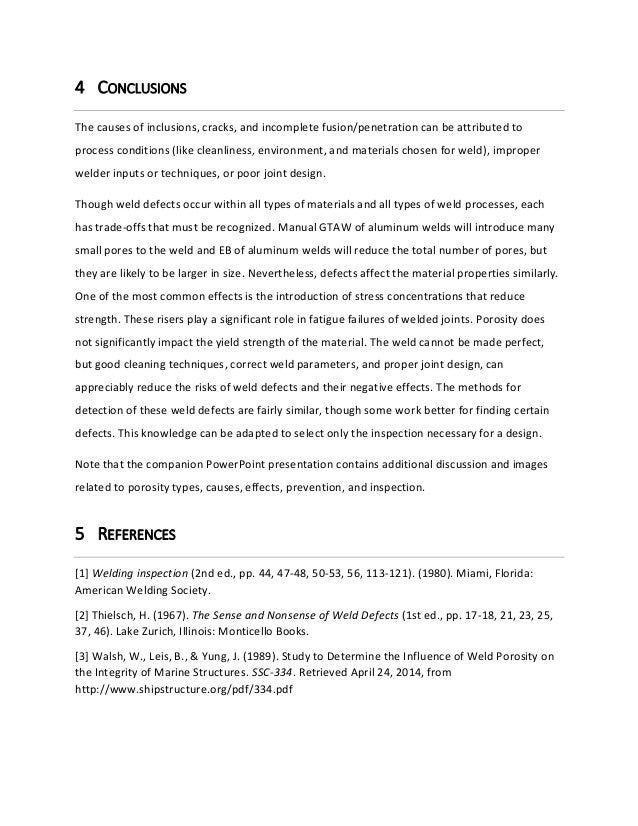 Welding Defects Pdf